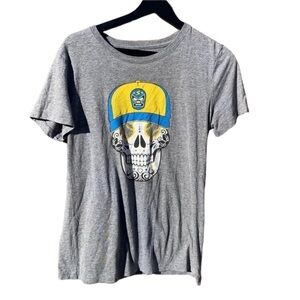 DAY of the dead large women’s basketball T-shirt